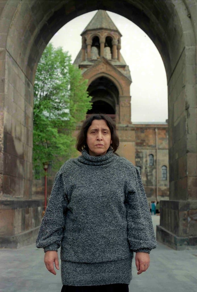 Gayane at monastery